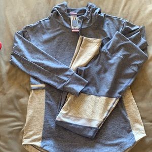 Tangerine athletic outfit